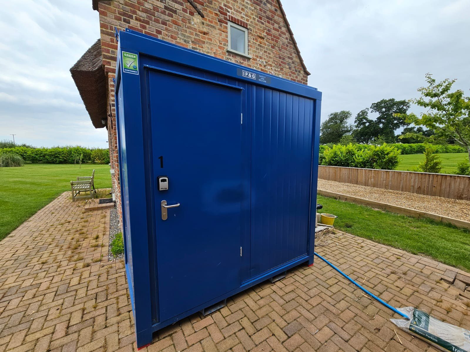 Storage Containers on site