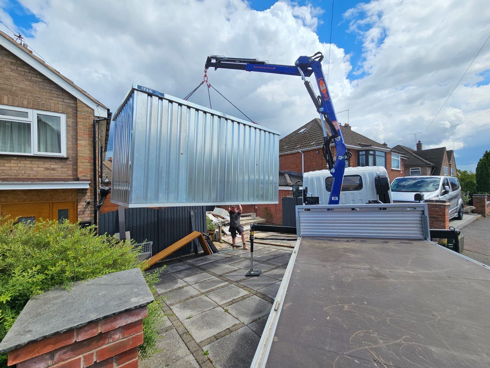 Storage Containers on site