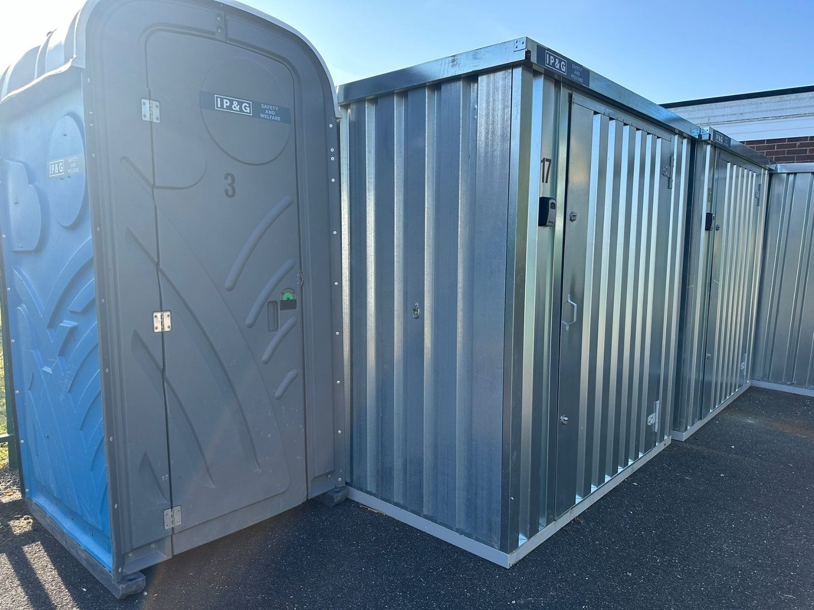Portaloos & Welfare Units on site